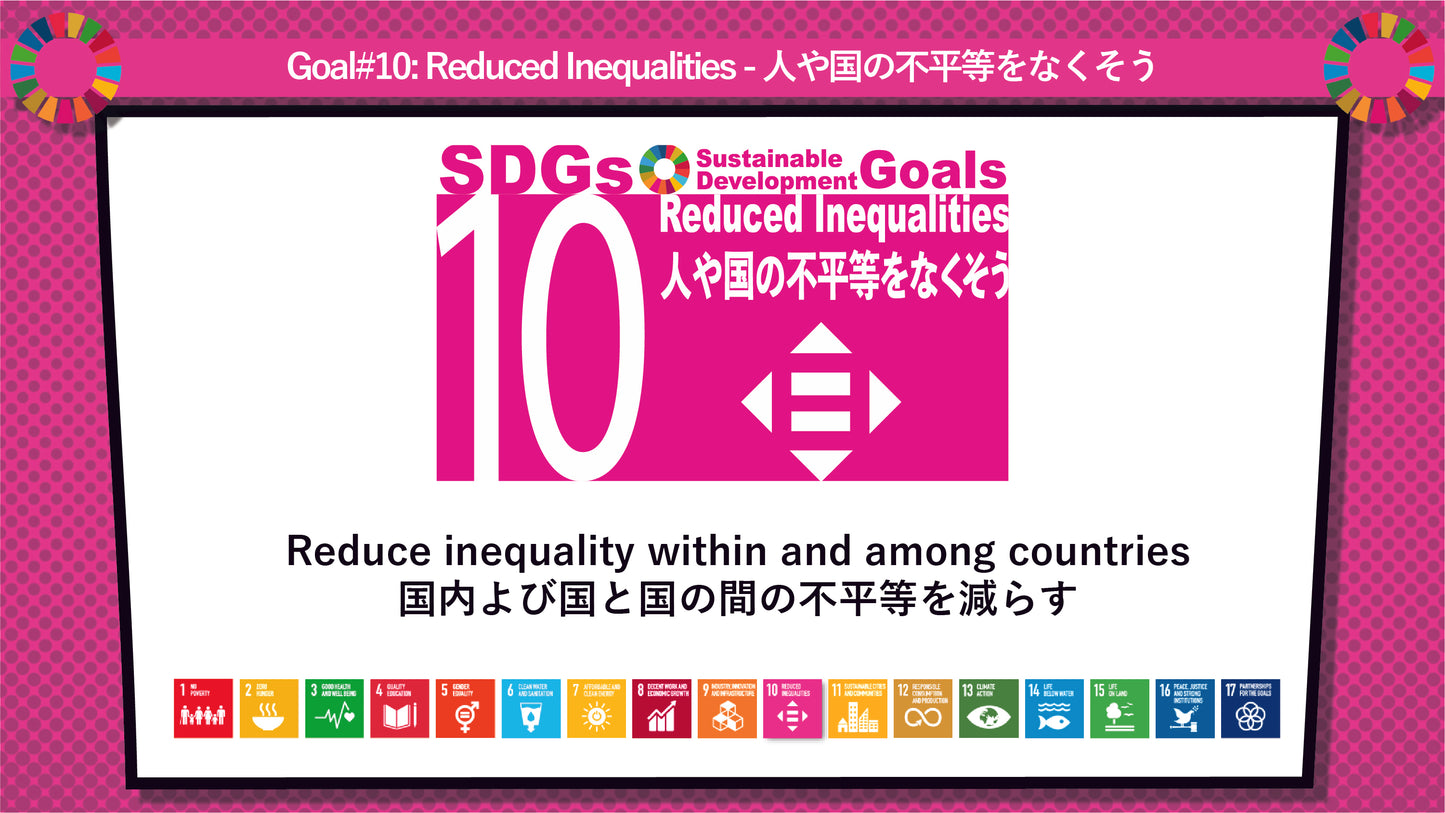 SDGs in Action – Goals 9 & 10 Bundle - SDGs実践キット – 目標9&10パック