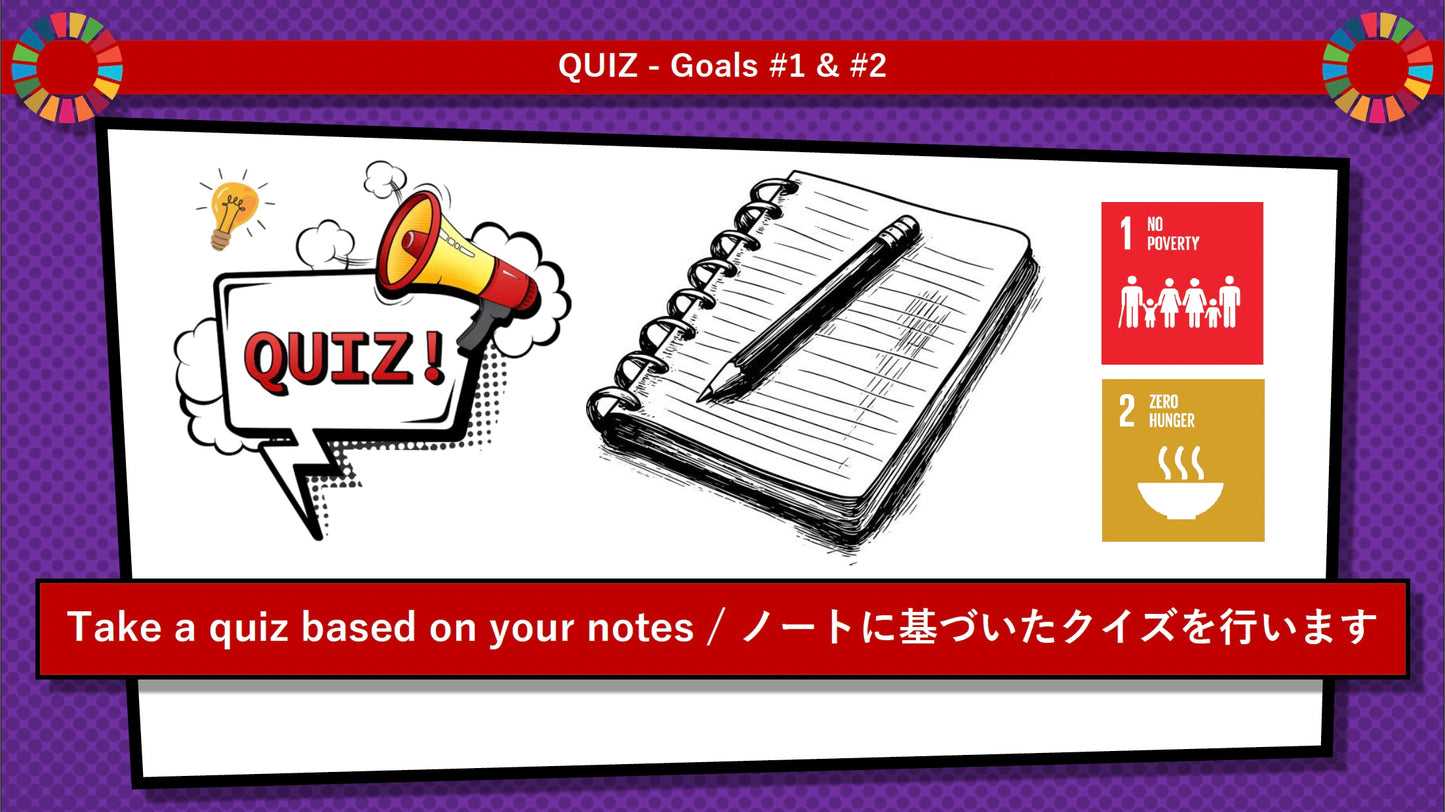 SDGs in Action – The Complete Classroom Kit SDGs - 実践キット – 完全教室用パッケージ