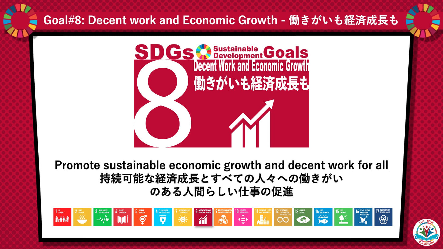 SDGs in Action – Goals 7 & 8 Bundle - SDGs実践キット – 目標7＆8パック